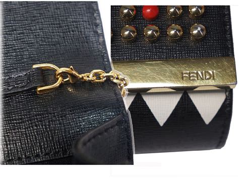 fendi gold wallet on chain|Fendi wallet yupoo.